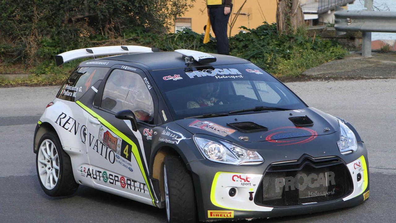 La Citroen Ds3 condotta da Marco Pollara