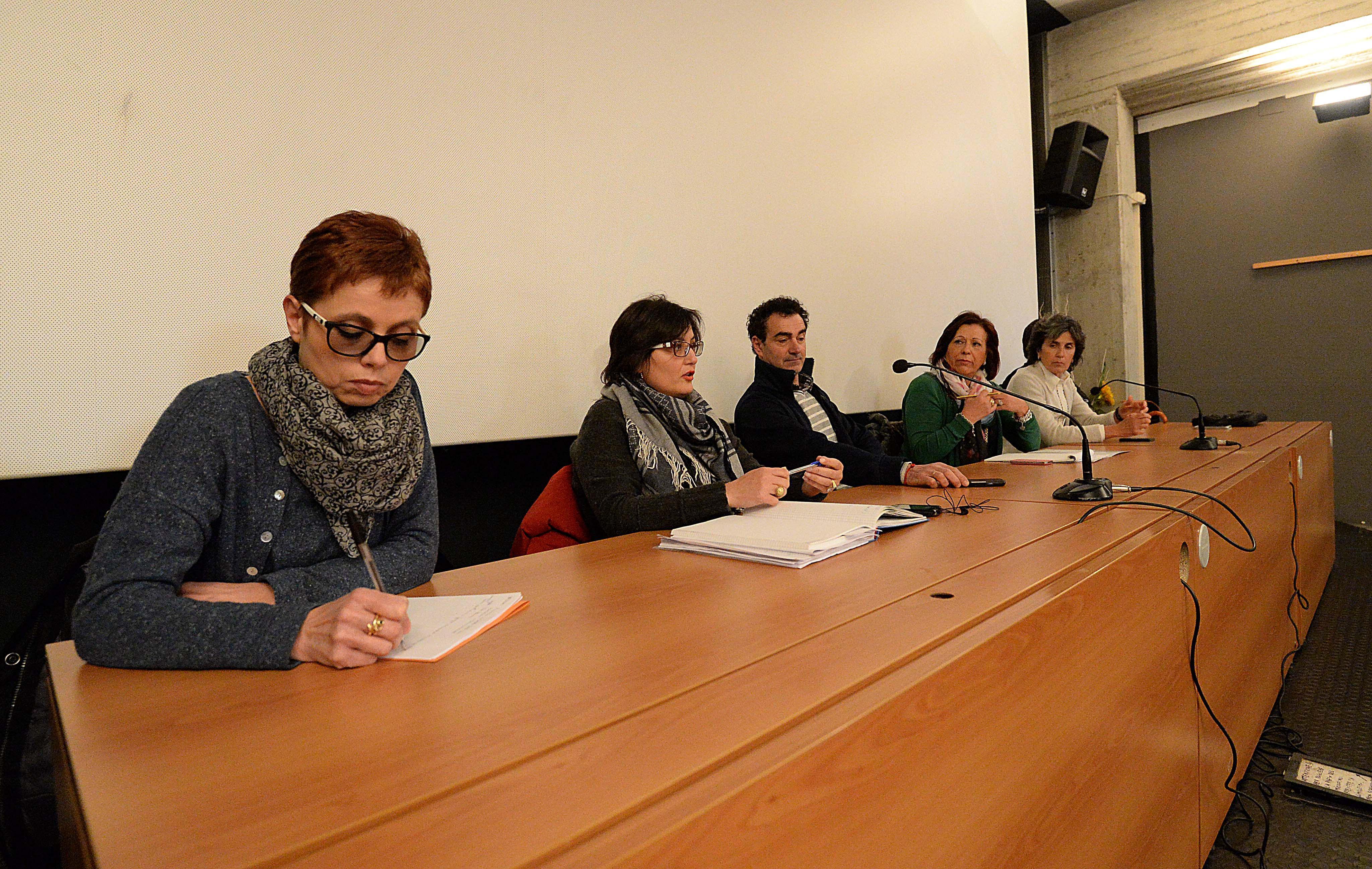 La riunione tra Comune e commercianti (foto Franco Silvi)