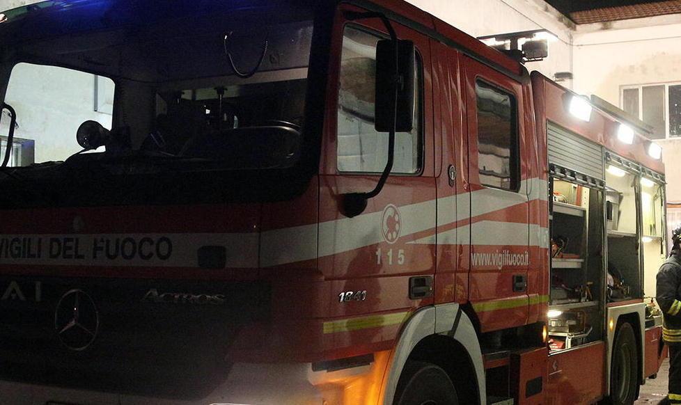 Casa inagibile per un incendio 