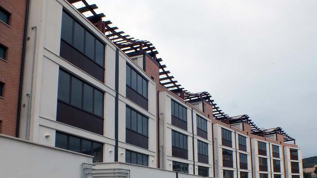 I nuovi alloggi in via della Pace