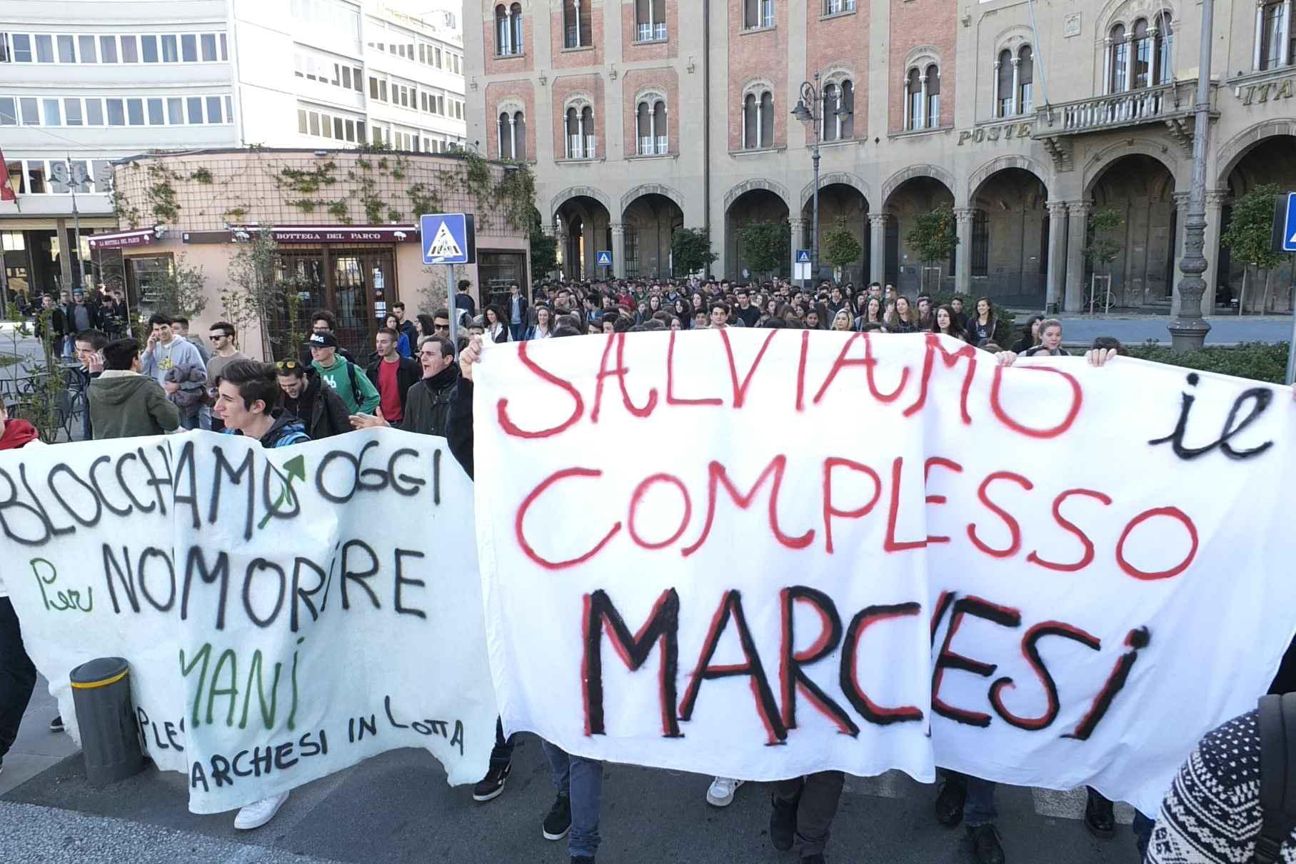 Un momento della manifestazione