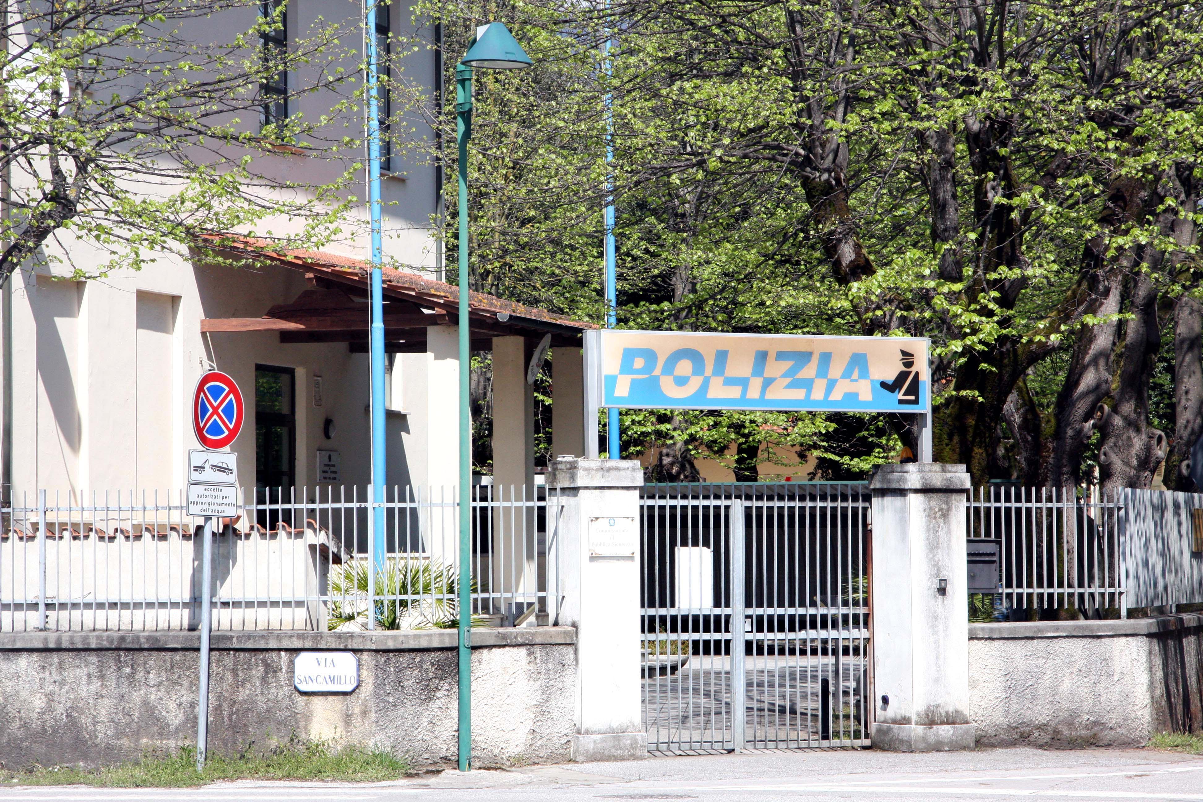 Il commissariato di polizia di Forte dei Marmi