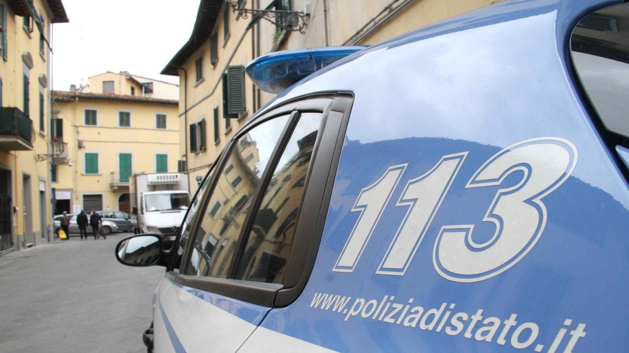 Una pattuglia della polizia