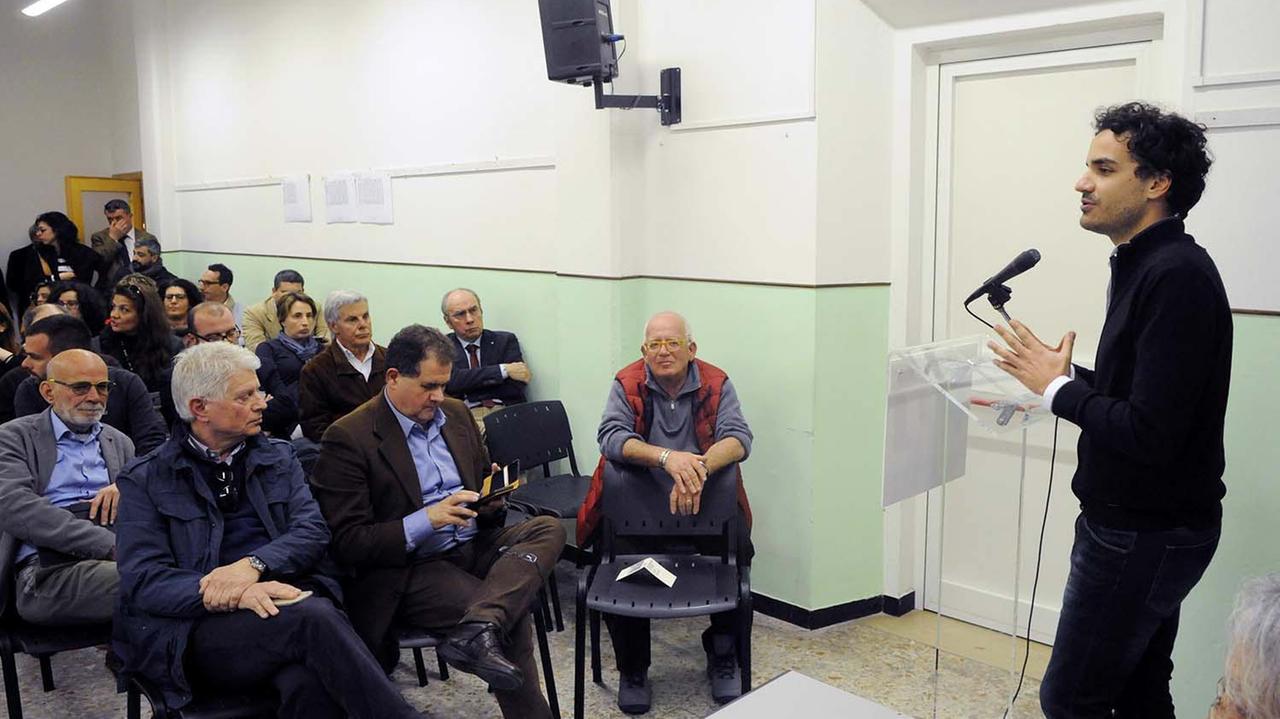 Valerio Fabiani parla in direzione (foto PaBar)