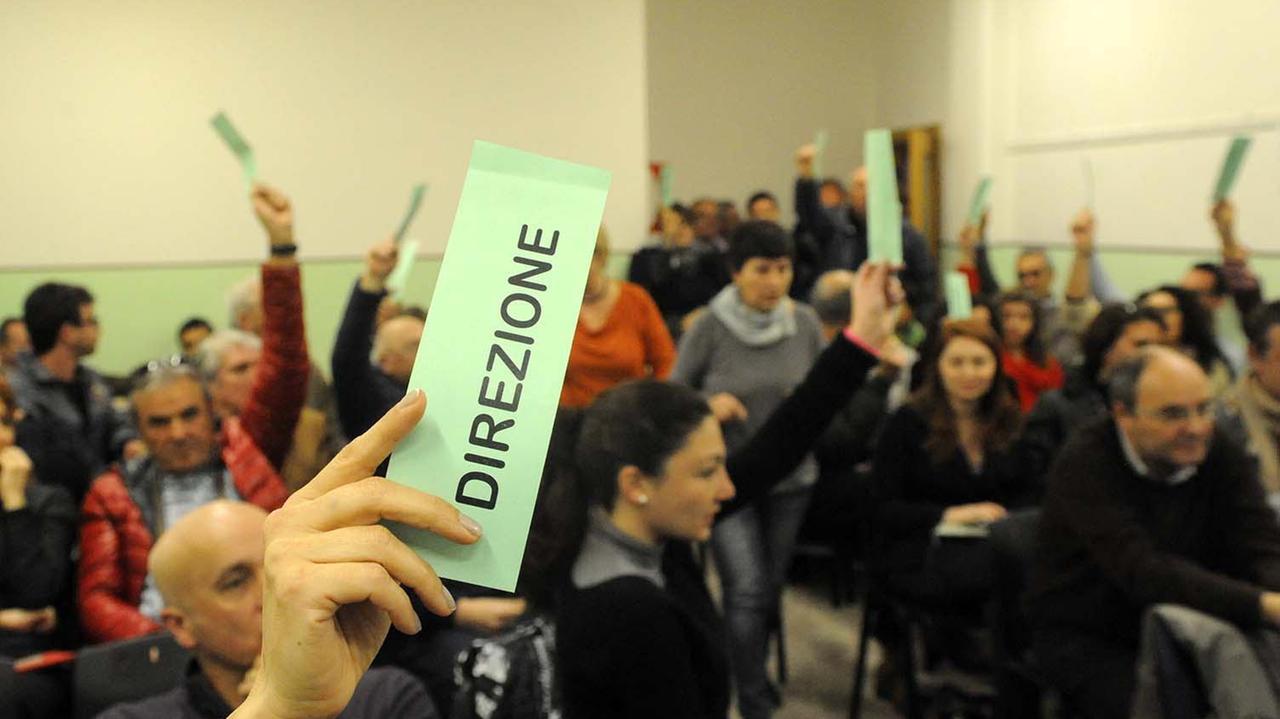 Il momento del voto in direzione (foto PaBar)