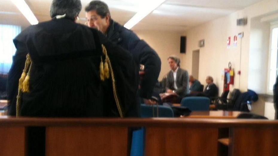 Un'udienza del tribunale di Lucca