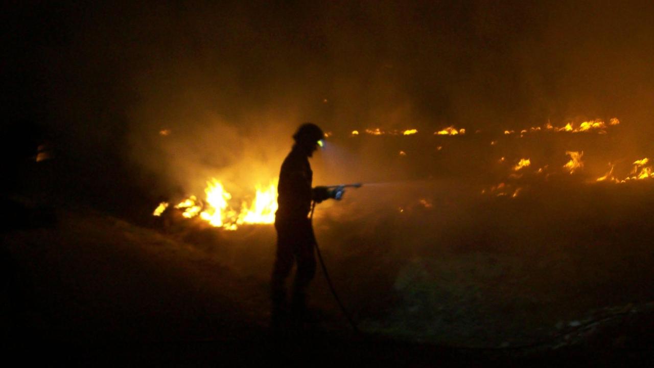 Vasto incendio tra Civago e Frassinoro