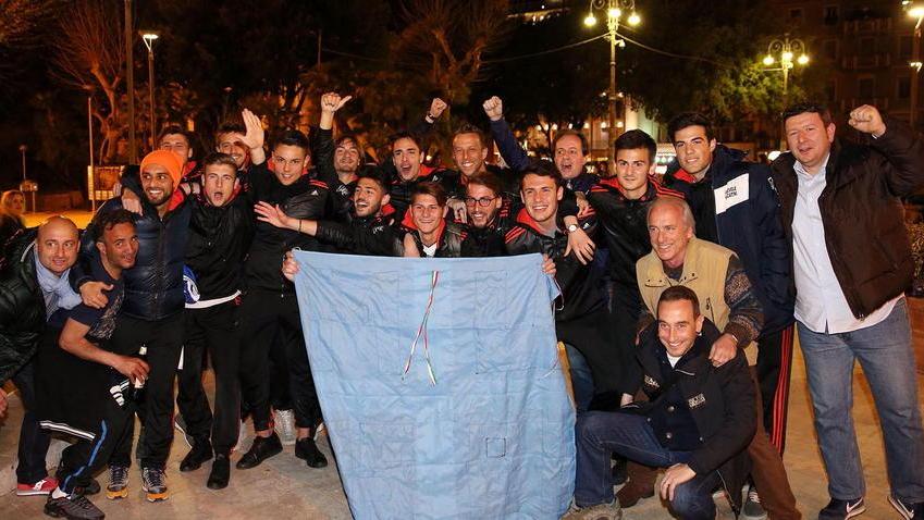 Una festa allo stadio per salutare l’arrivo del Montecatini in D