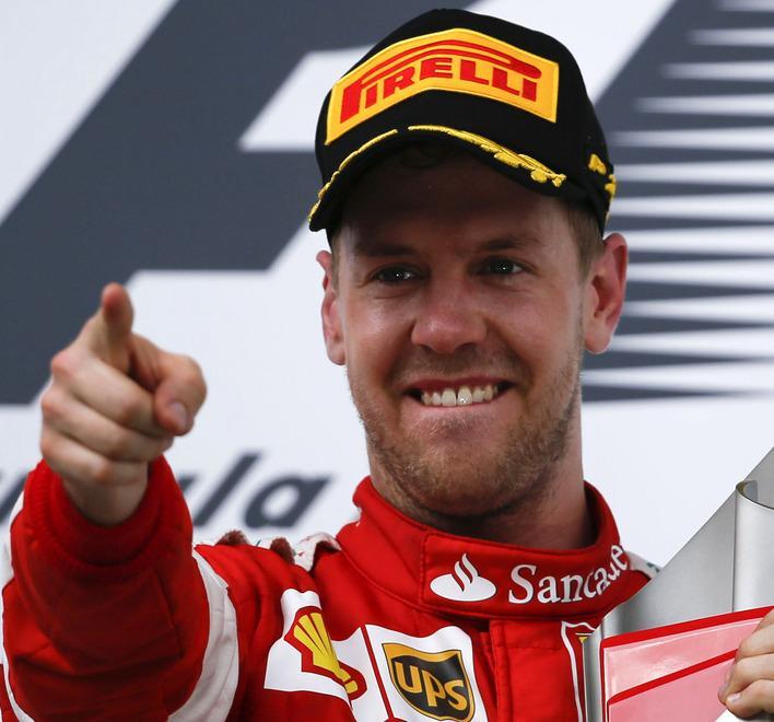 Seb scende a 7 Ferrari a 8,50