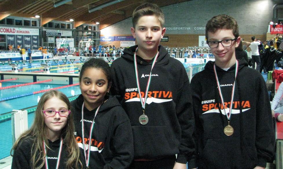 Nuoto, ricco medagliere per l’Equipe Sportiva