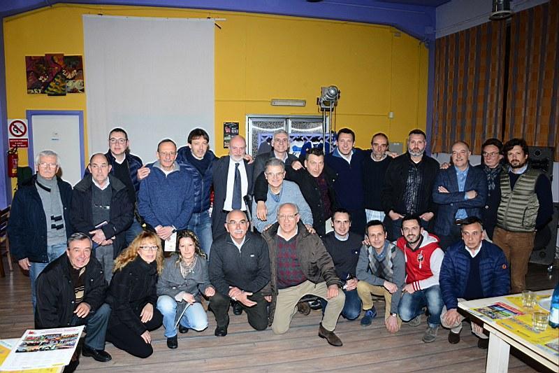 I rappresentanti delle diverse associazioni che si riuniscono nel cartellone 0574temPOdisport