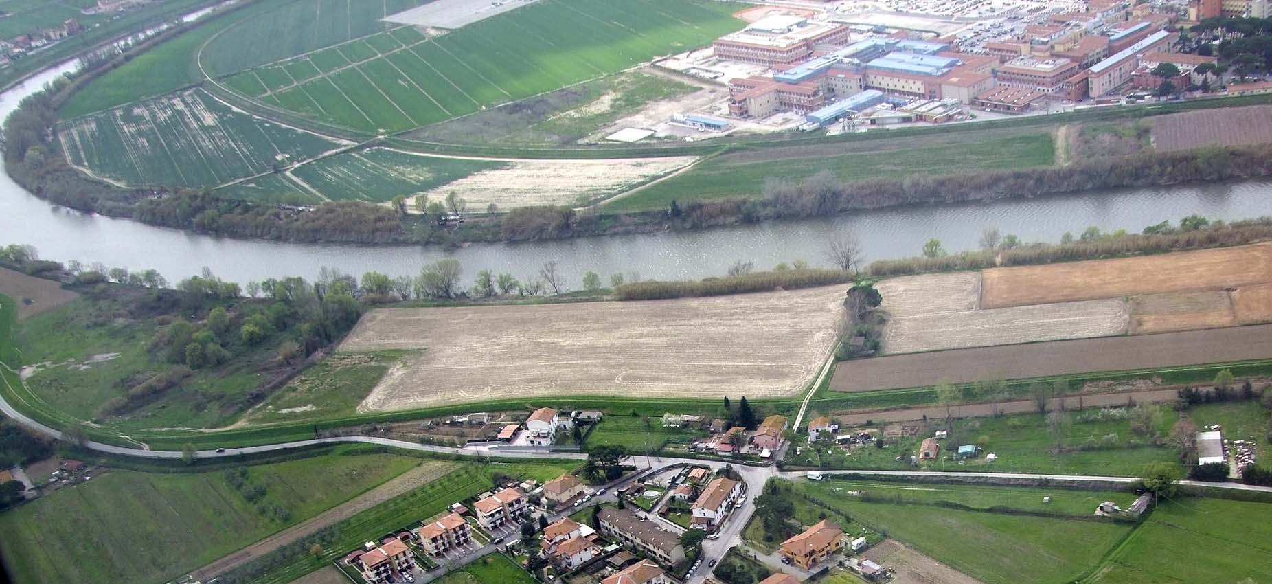 L'area del ponte Riglione-Cisanello