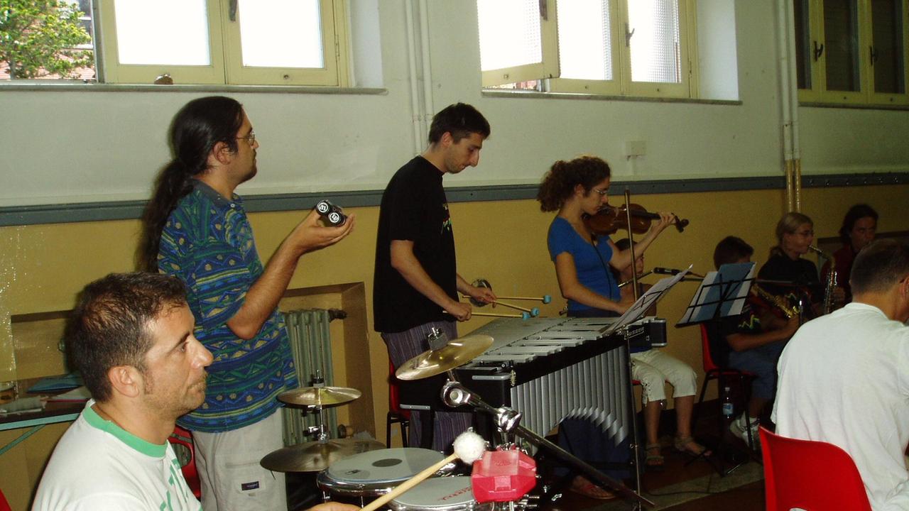 Uno stage di Itinerari musicali (foto d'archivio)