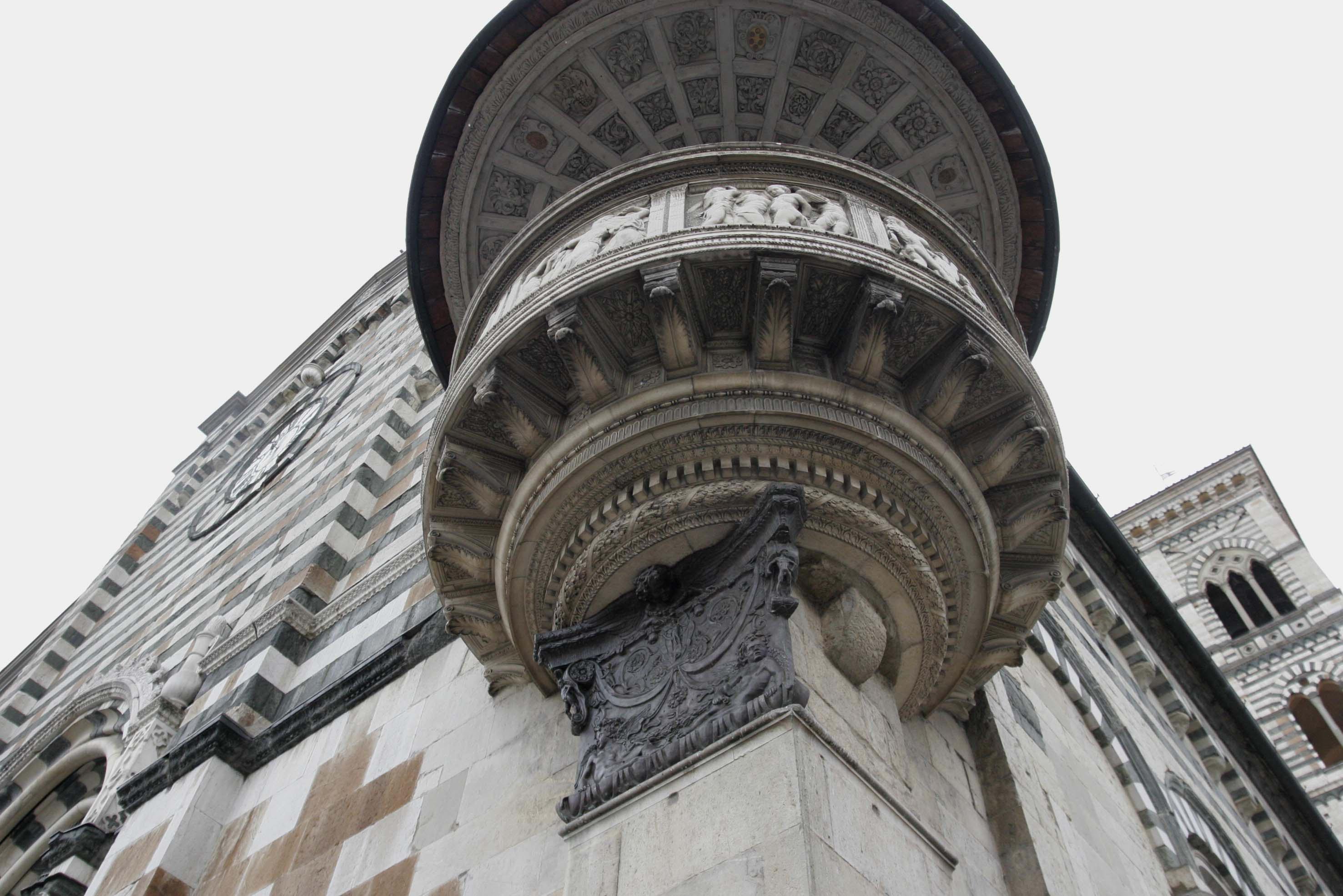 Il pulpito di Donatello nel Duomo di Prato
