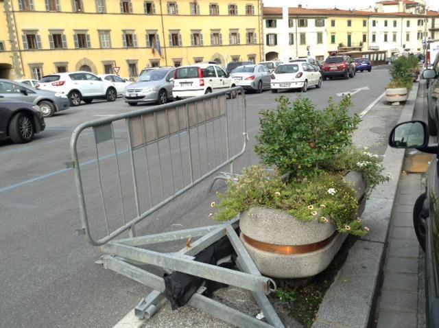 Il parcheggio di piazza Mercatale