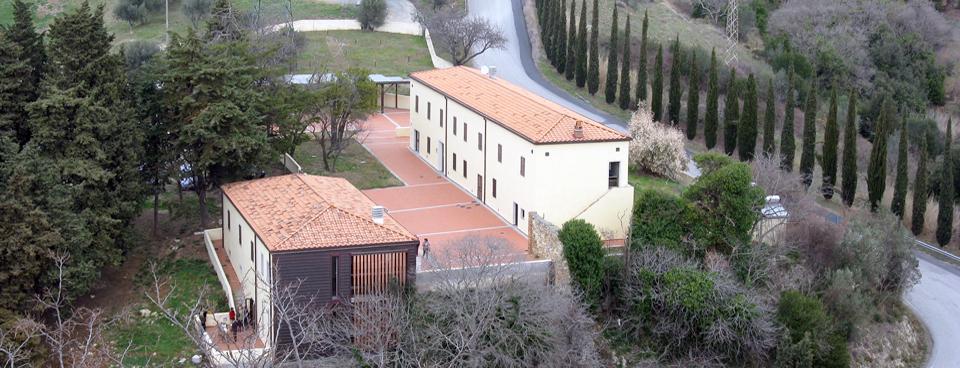 Una veduta di villa Pertusati