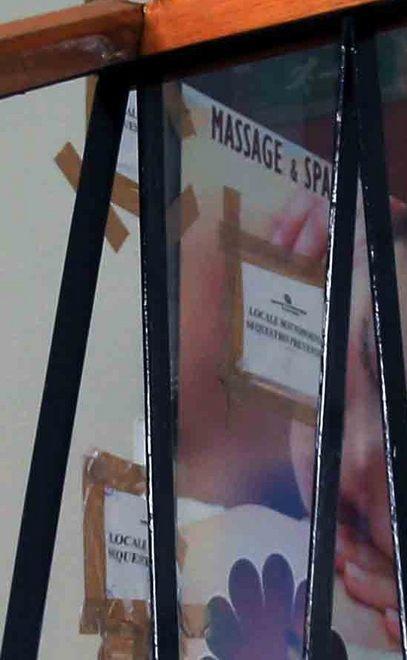 Sesso al centro massaggi: chiuso 
