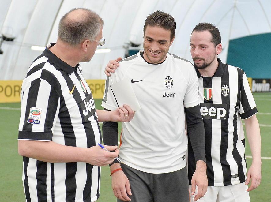 Giacomo, dall’Uisp ai campioni della Juventus