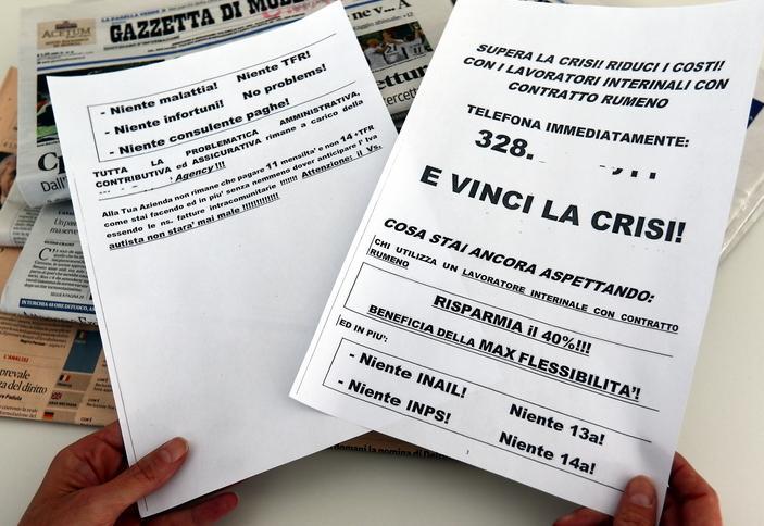 Lavoro interinale “alla rumena” La Cgil denuncia: è caporalato 