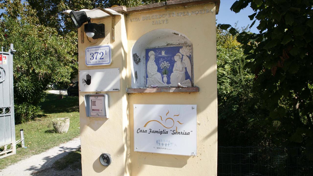 La casa famiglia dove è avvenuta la tragedia