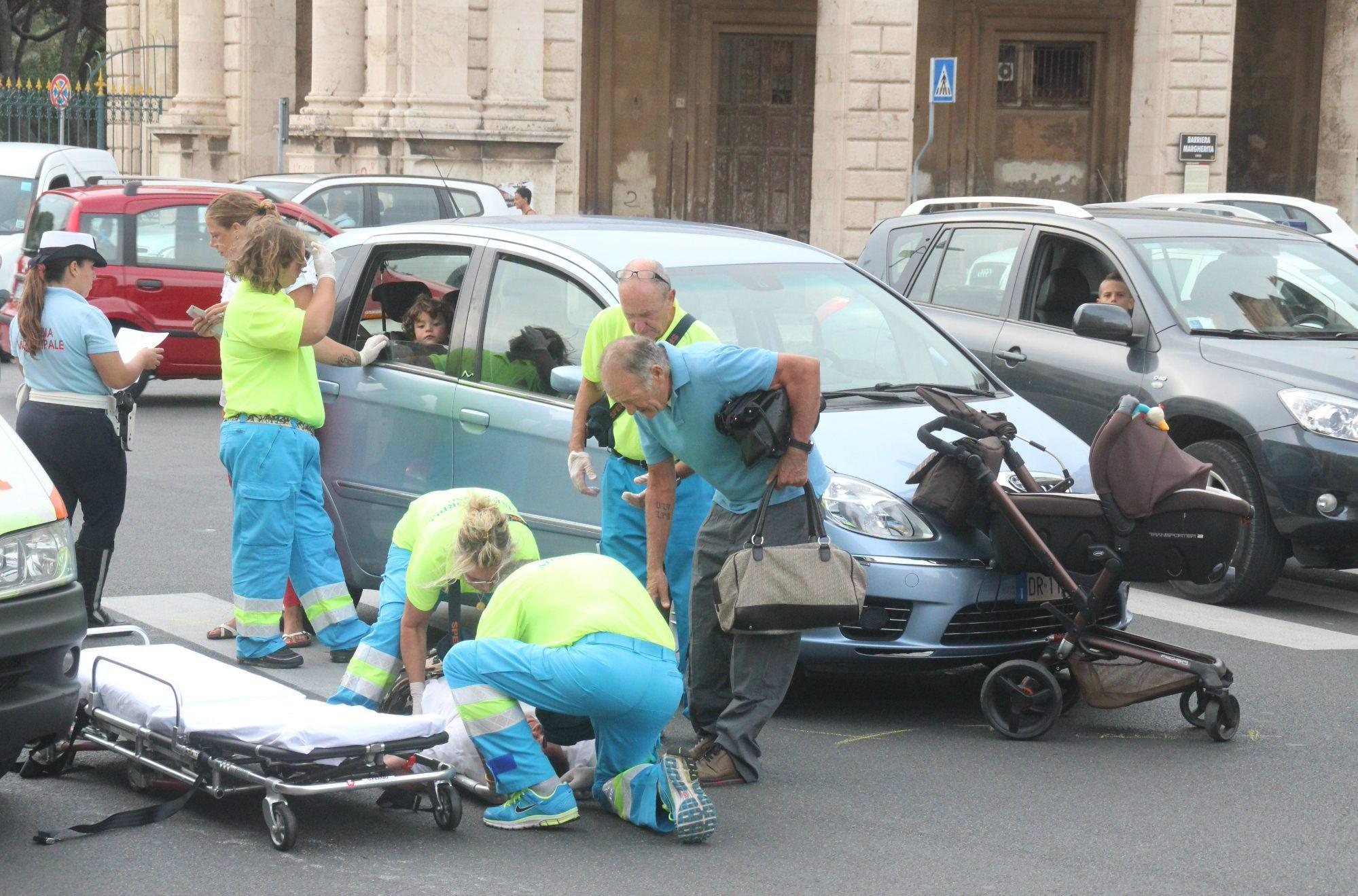 Un incidente a Barriera Margherita (foto d'archivio)