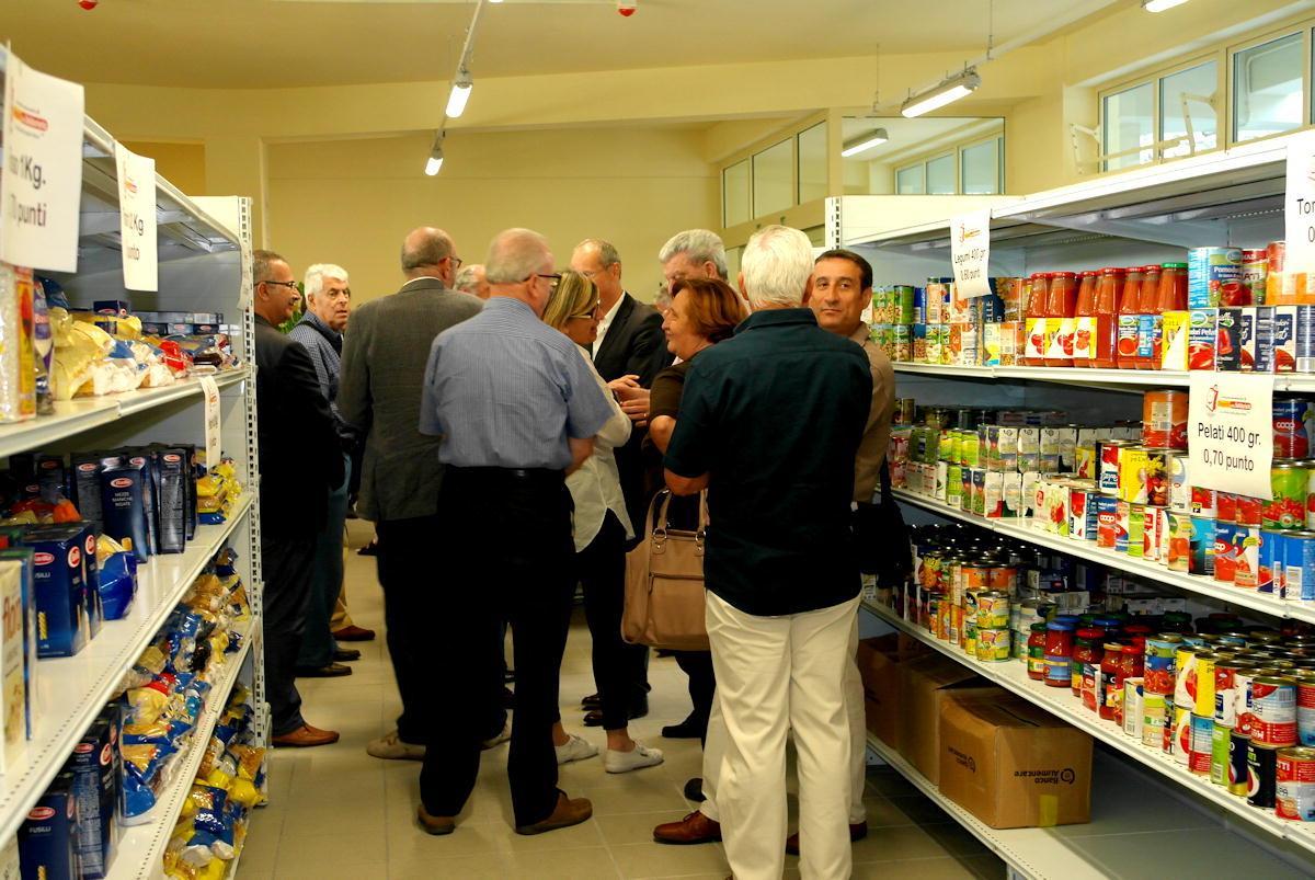 L'interno della cittadella della solidarietà