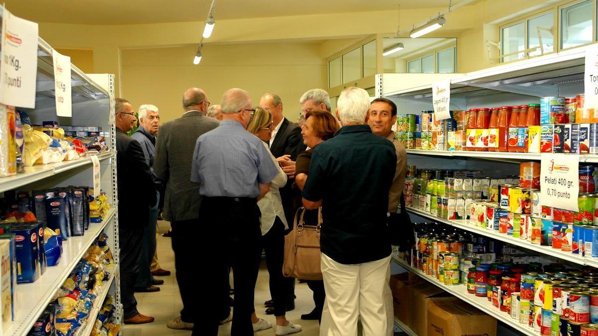 L'interno della cittadella della solidarietà