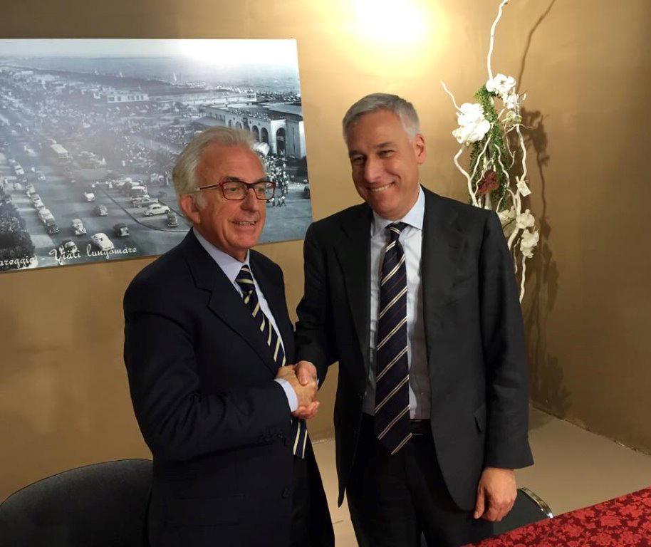 Giorgio Del Ghingaro con Maurizio Manzo