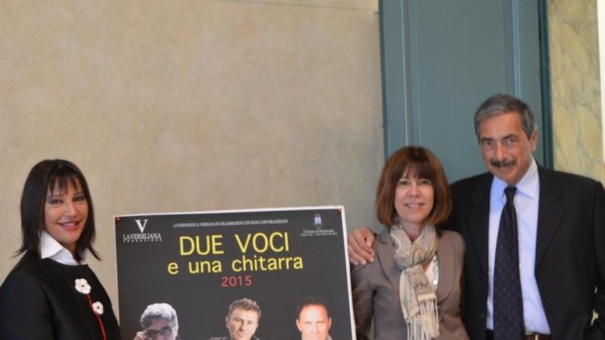 Tre big della canzone a Pietrasanta