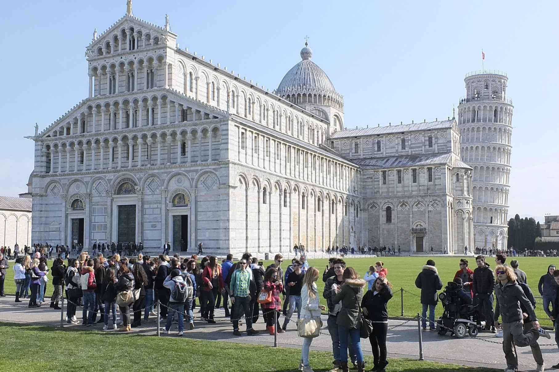 Pisa, nel weekend pasquale i turisti occuperanno oltre il 90% degli hotel 