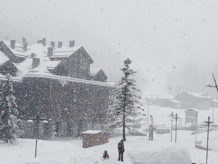 La nevicata del Sabato Santo in Valdiluce