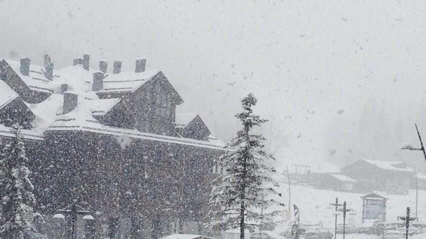 La nevicata del Sabato Santo in Valdiluce