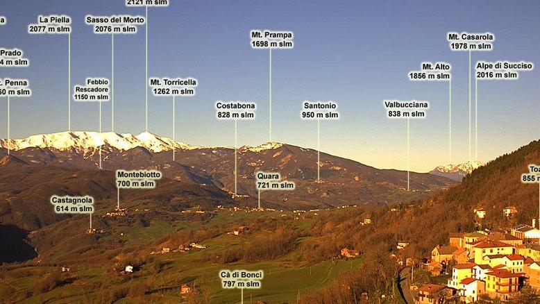 Una nuova webcam sulla valle del Dolo