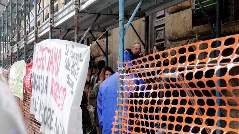 Palazzo Maurogordato occupato