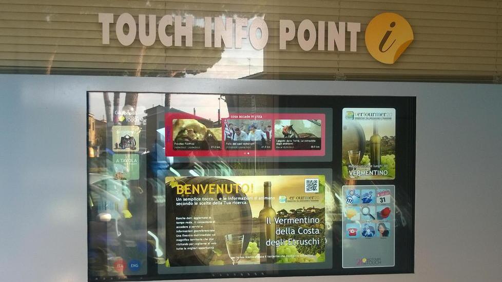 Informazioni multimediali ai turisti