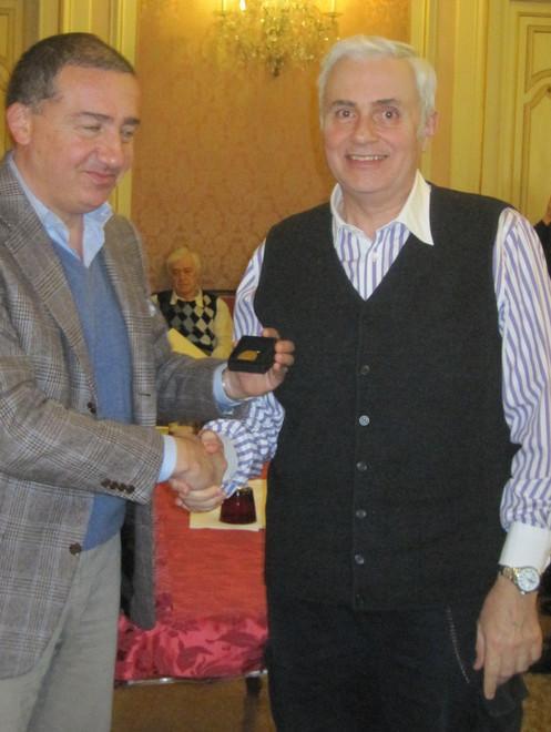 Premiato l’ex collega Sabia per i 40 anni di giornalismo