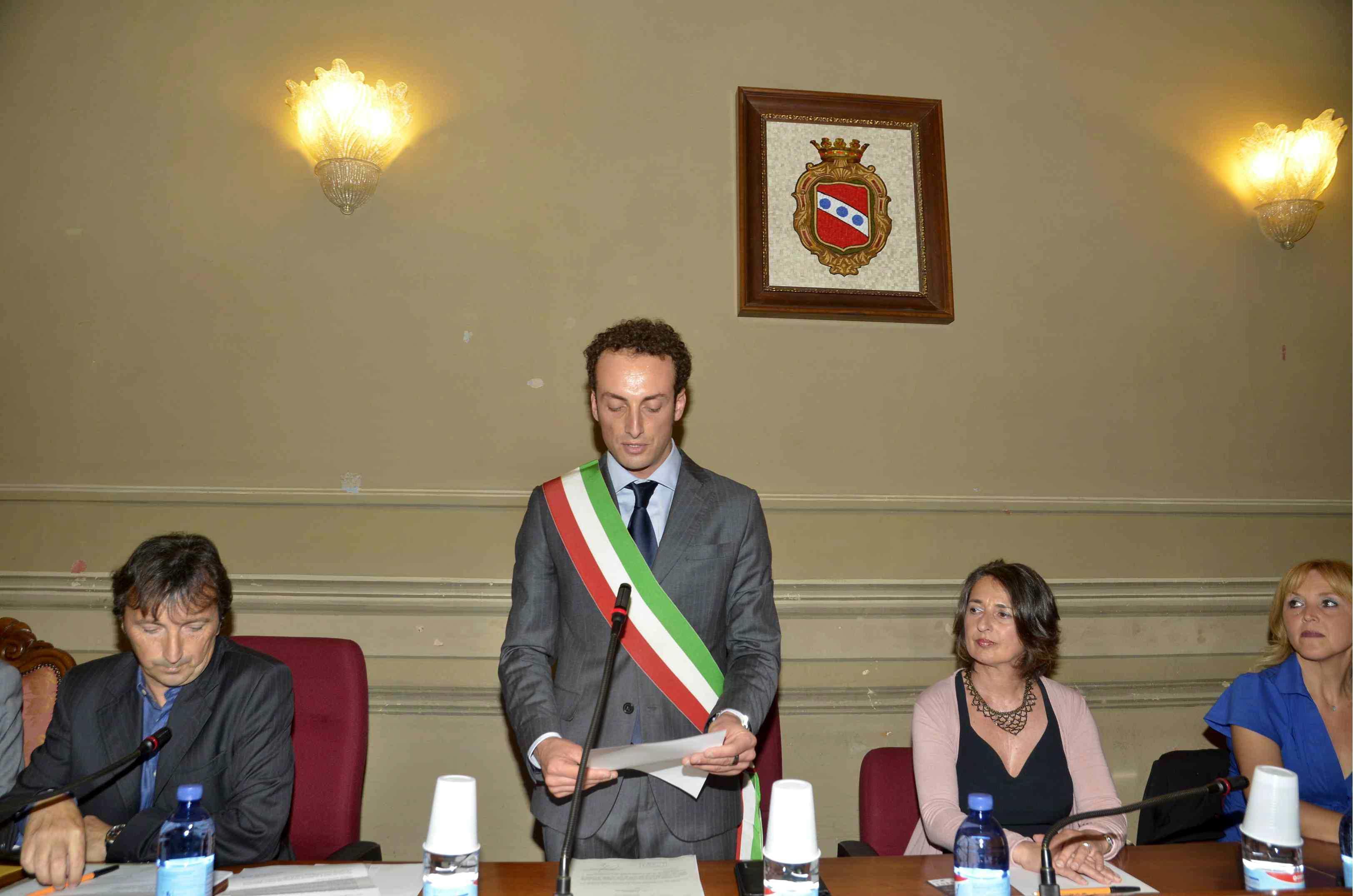 Il sindaco Del Dotto in consiglio comunale