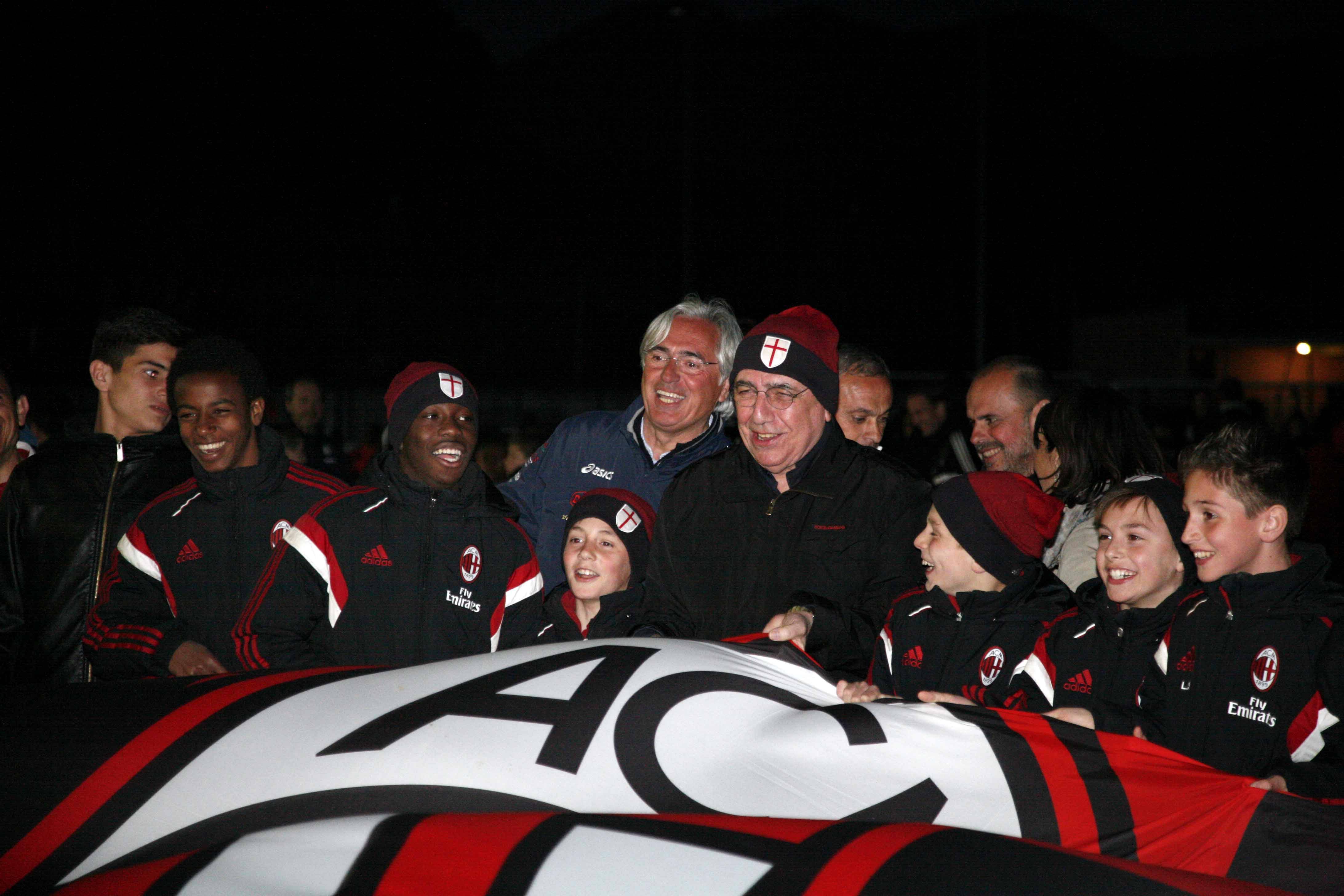 La festa dei baby giocatori del Milan a Forte dei Marmi (foto Ciurca/Paglianti)