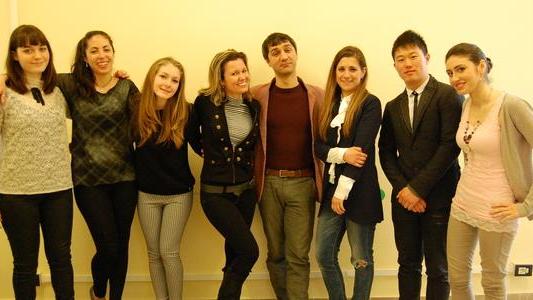 I sei giovani talenti della scuola di musica Artes
