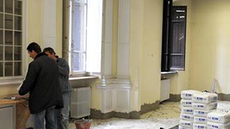 Via all’opera di maquillage dentro l’ex villa Crastan