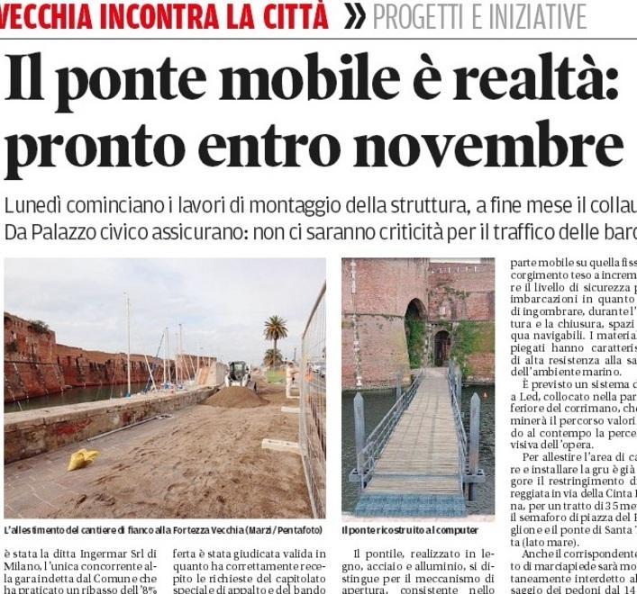 Un altro rinvio per il ponte «Sarà pronto a fine aprile» 