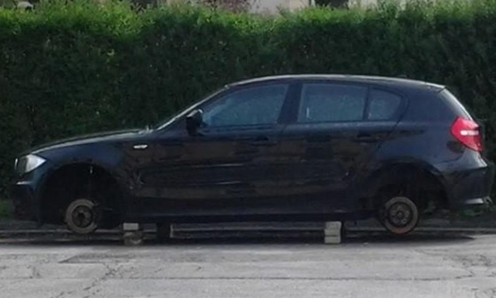 Continuano i furti di ruote d’auto