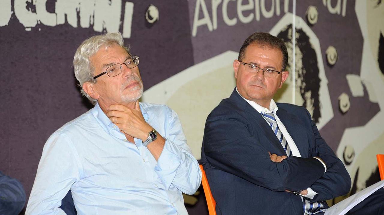 Il viceministro Claudio De Vincenti col sindaco Massimo Giuliani