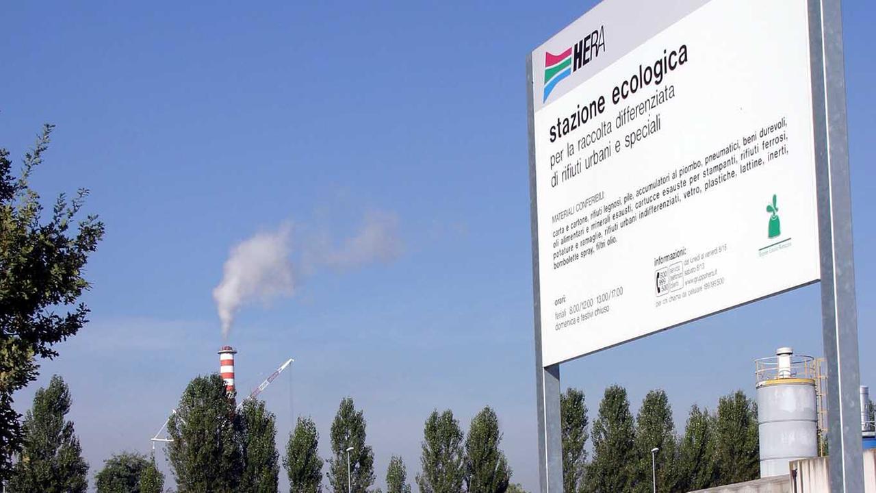 Una stazione ecologica di Hera