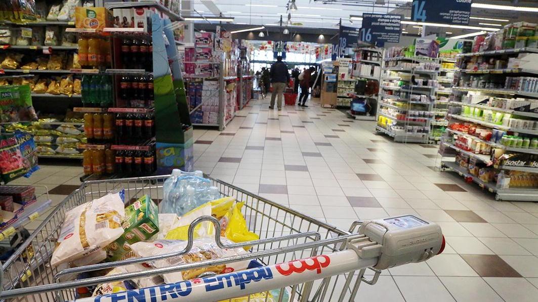 Il supermercato Coop di via Sanzio