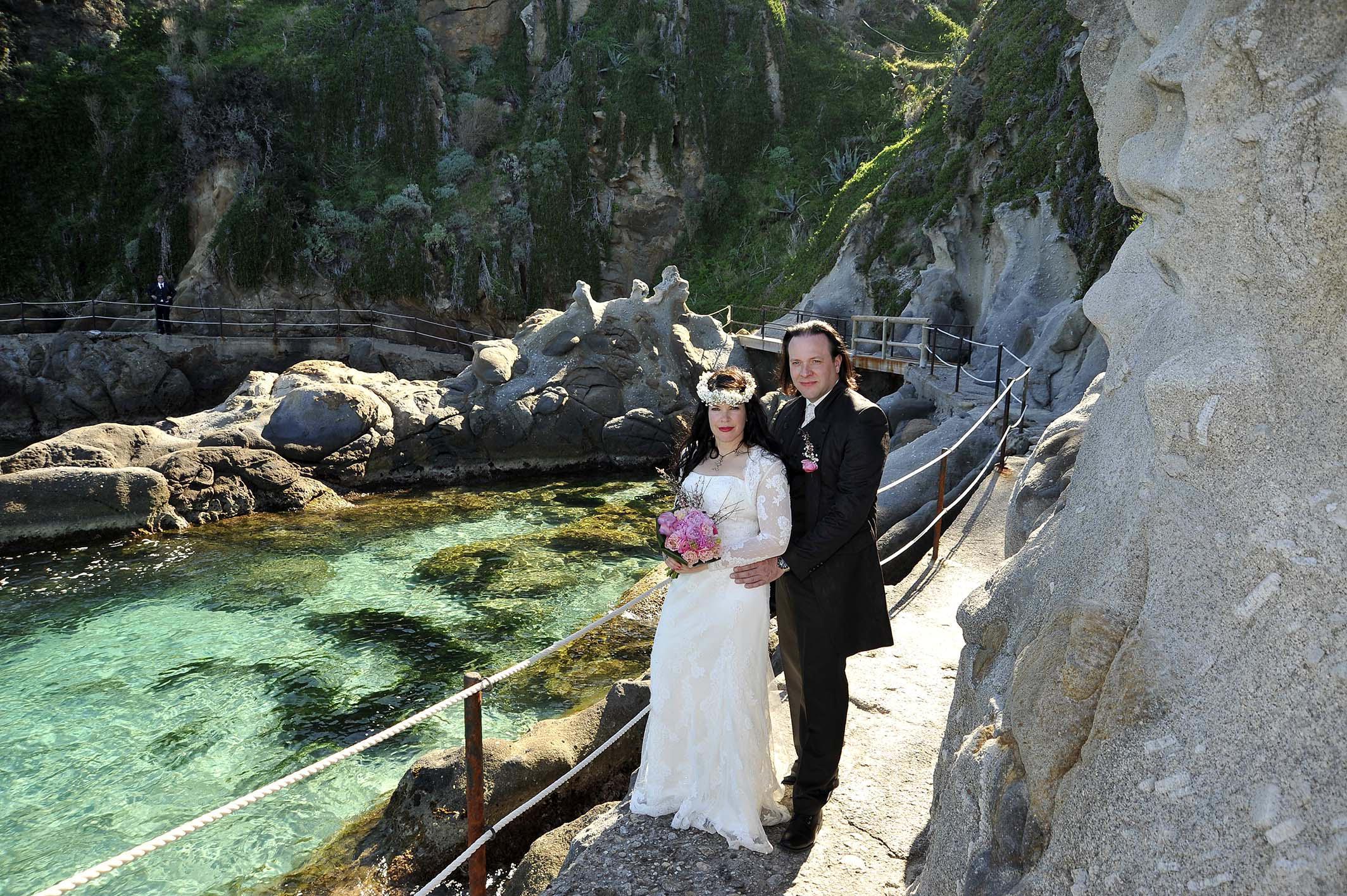 Thorsten e Tanja si sono sposati a Sant'Andrea (foto di Gio' Di Stefano)