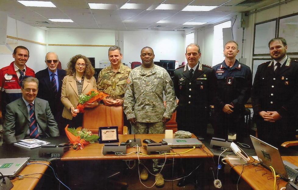 L’omaggio dell’Anc a Camp Darby