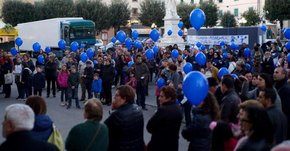 Città tutta blu per un giorno 