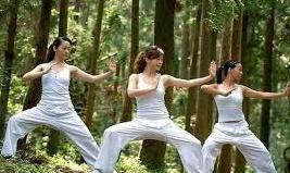 Arti marziali e yoga nel parco Paradiso