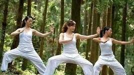 Arti marziali e yoga nel parco Paradiso